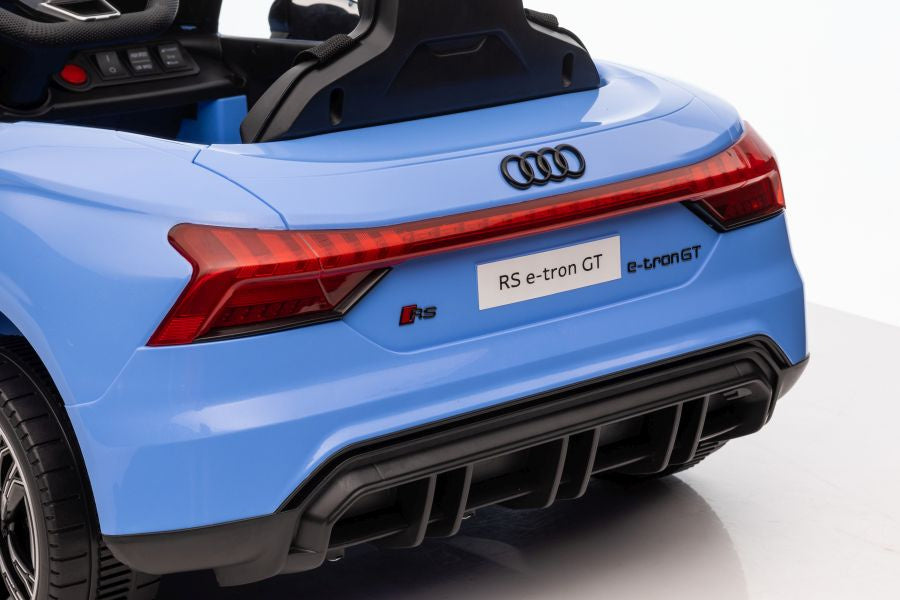 Elektrické auto na akumulátor Audi E Tron GT modré QLS 6888