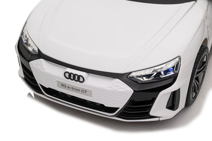Elektrické auto na akumulátor Audi E Tron GT QLS 6888 bílé