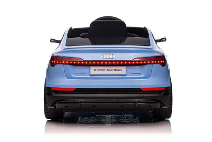 Elektrické auto na akumulátor Audi E Tron QLS 6688 modré
