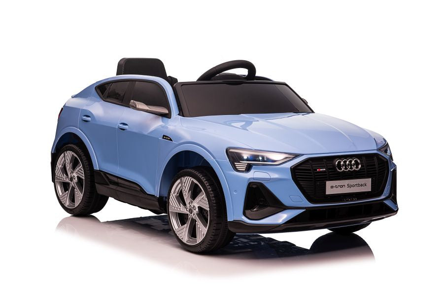 Elektrické auto na akumulátor Audi E Tron QLS 6688 modré