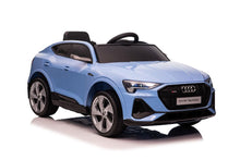 Elektrické auto na akumulátor Audi E Tron QLS 6688 modré