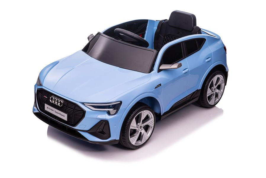 Elektrické auto na akumulátor Audi E Tron QLS 6688 modré