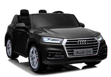 Elektrické auto na akumulator Audi Q5 dvoumístné s pilotem černé
