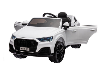 Elektrické auto na akumulátor Audi Q7 bílé
