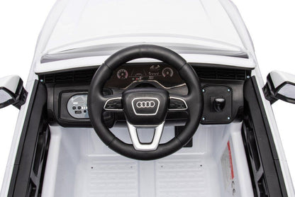Elektrické auto na akumulátor Audi Q7 bílé