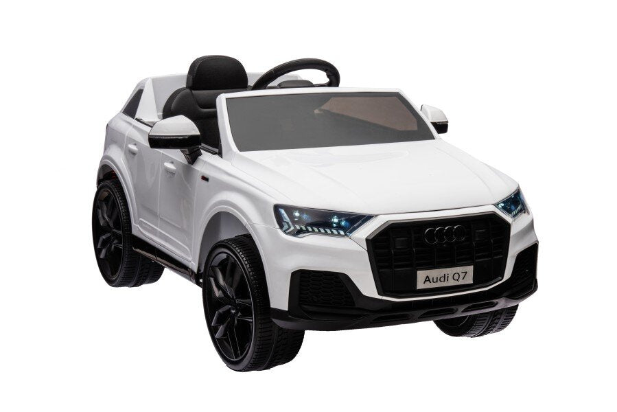 Elektrické auto na akumulátor Audi Q7 bílé