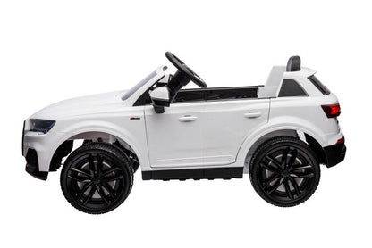 Elektrické auto na akumulátor Audi Q7 bílé