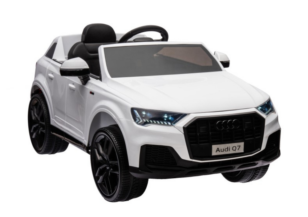 Elektrické auto na akumulátor Audi Q7 bílé