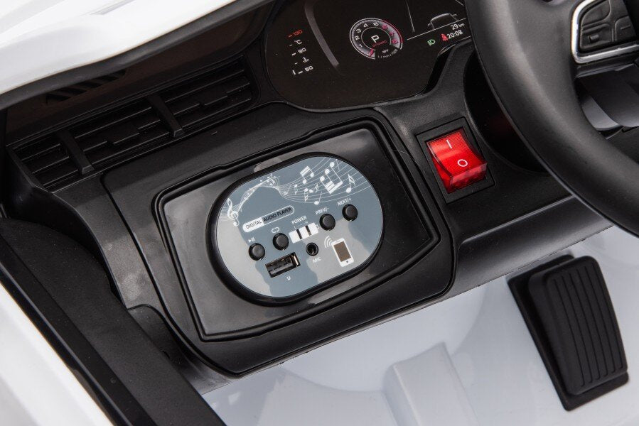 Elektrické auto na akumulátor Audi Q7 bílé