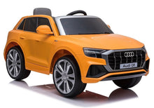 Elektrické auto na akumulator Audi Q8 s dálkovým ovládáním žluté