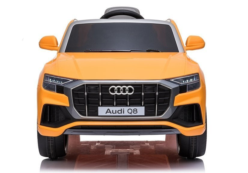 Elektrické auto na akumulator Audi Q8 s dálkovým ovládáním žluté