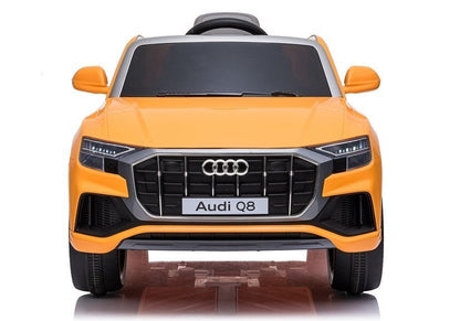 Elektrické auto na akumulator Audi Q8 s dálkovým ovládáním žluté