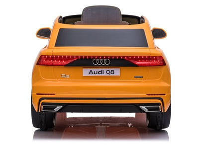 Elektrické auto na akumulator Audi Q8 s dálkovým ovládáním žluté