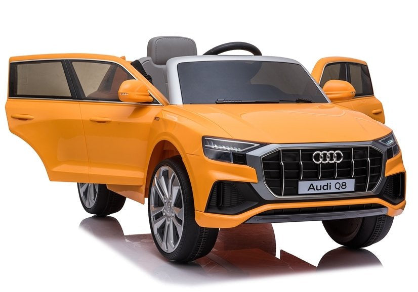Elektrické auto na akumulator Audi Q8 s dálkovým ovládáním žluté