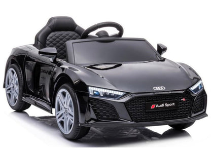 Elektrické auto na akumulátor Audi R8 černé – A300