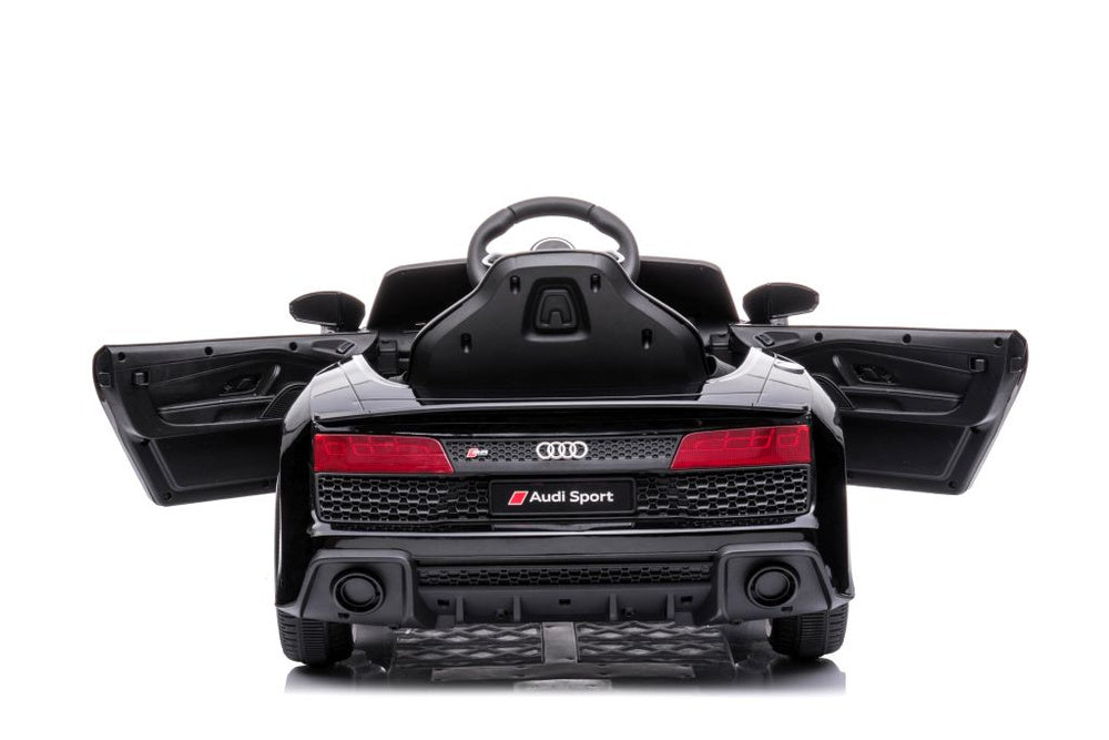 Elektrické auto na akumulátor Audi R8 černé – A300
