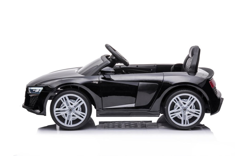 Elektrické auto na akumulátor Audi R8 černé – A300