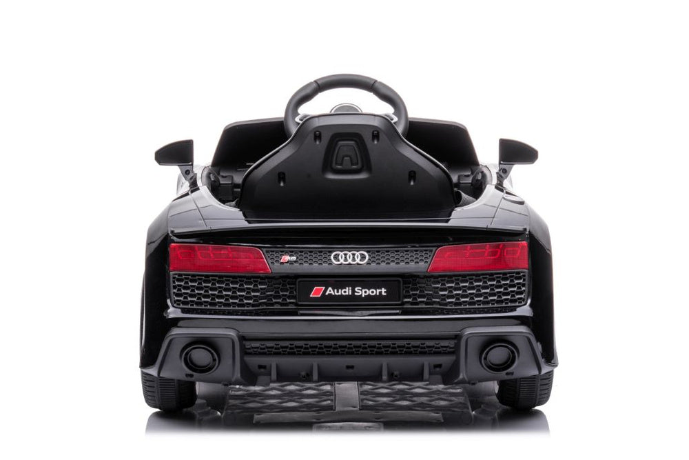 Elektrické auto na akumulátor Audi R8 černé – A300