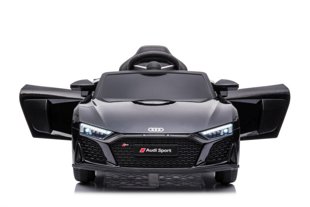 Elektrické auto na akumulátor Audi R8 černé – A300