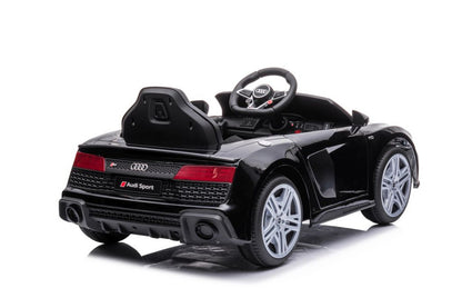Elektrické auto na akumulátor Audi R8 černé – A300