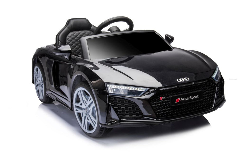 Elektrické auto na akumulátor Audi R8 černé – A300