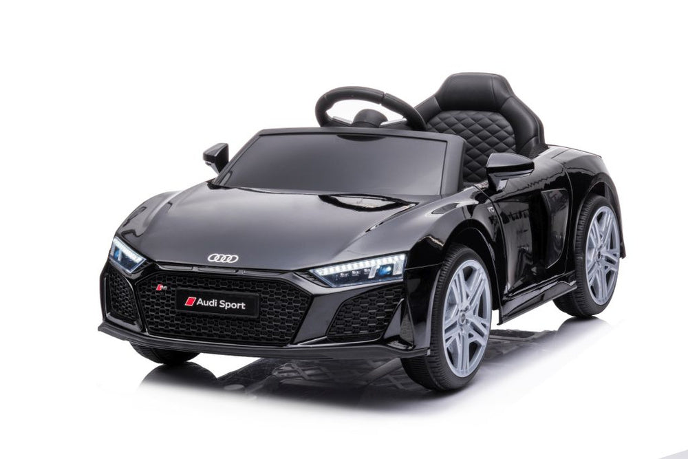 Elektrické auto na akumulátor Audi R8 černé – A300