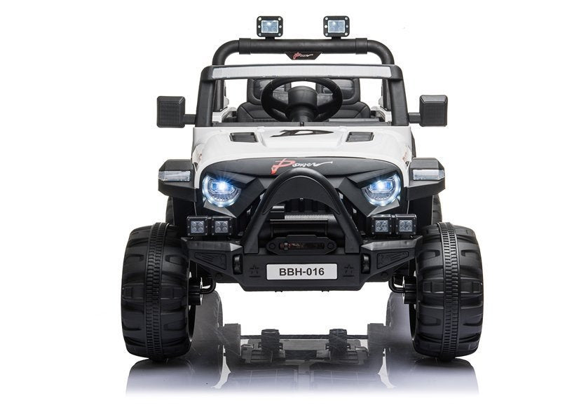 Elektrické auto na akumulátor BBH 016 bílé