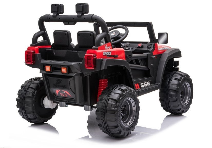 Elektrické auto na akumulátor BBH 016 červené