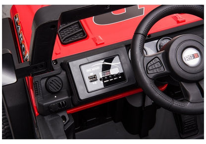 Elektrické auto na akumulátor BBH 016 červené