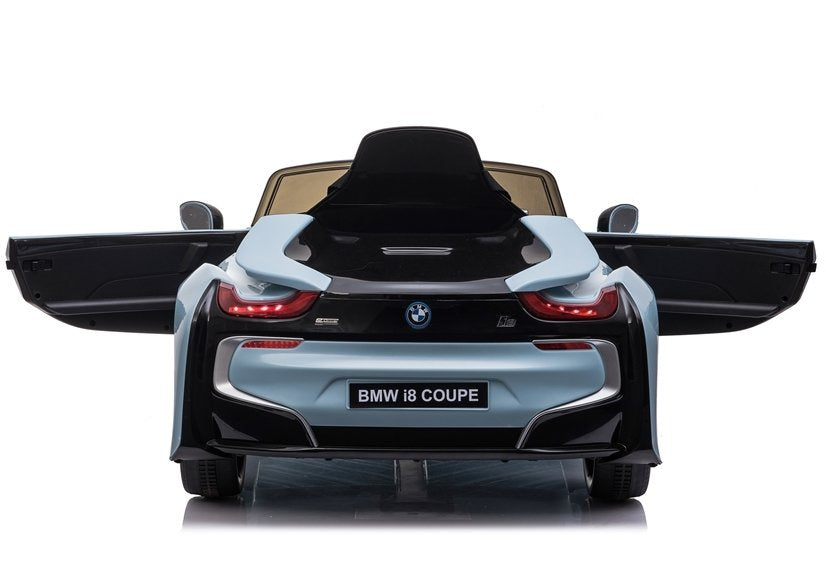 Elektrické auto na akumulator BMW i8 s dálkovým ovládáním modré