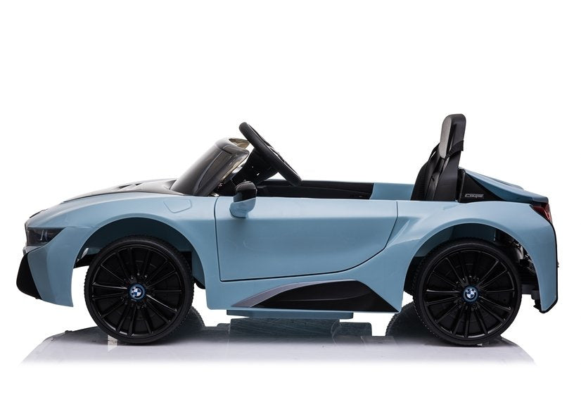 Elektrické auto na akumulator BMW i8 s dálkovým ovládáním modré