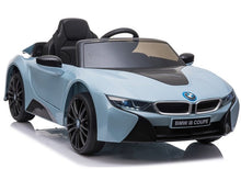 Elektrické auto na akumulator BMW i8 s dálkovým ovládáním modré