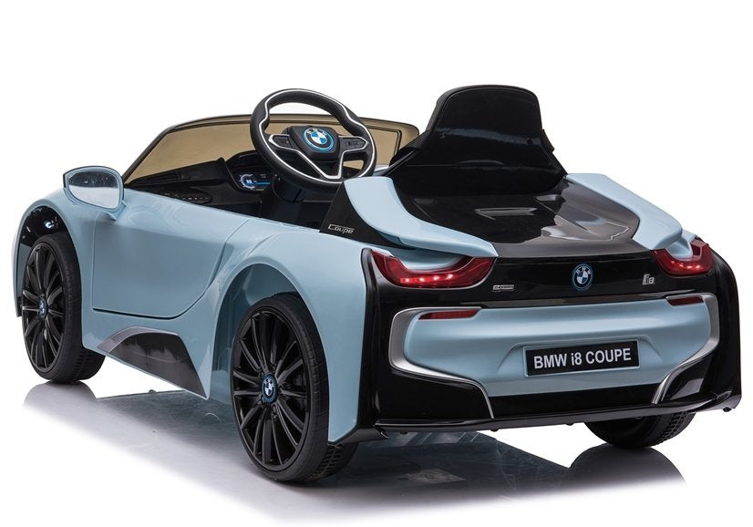 Elektrické auto na akumulator BMW i8 s dálkovým ovládáním modré