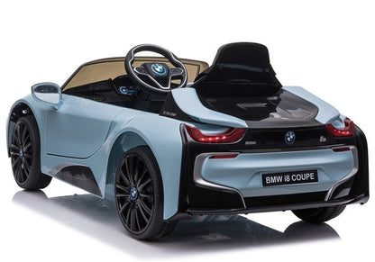 Elektrické auto na akumulator BMW i8 s dálkovým ovládáním modré