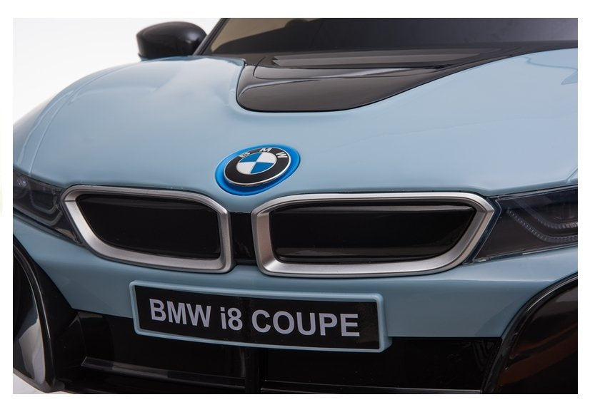 Elektrické auto na akumulator BMW i8 s dálkovým ovládáním modré