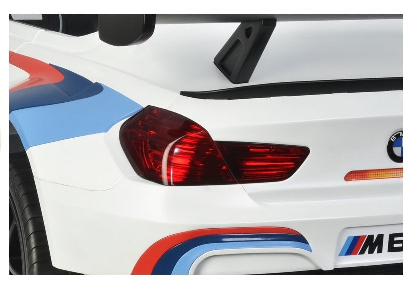 Elektrické auto na akumulátor BMW M6 GT3 s dálkovým ovládáním bílé
