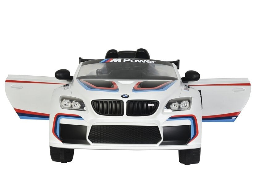 Elektrické auto na akumulátor BMW M6 GT3 s dálkovým ovládáním bílé