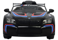 Elektrické auto na akumulátor BMW M6 GT3 s dálkovým ovládáním černé