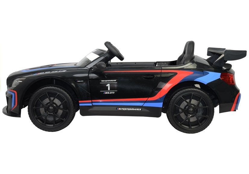 Elektrické auto na akumulátor BMW M6 GT3 s dálkovým ovládáním černé