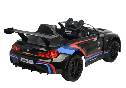 Elektrické auto na akumulátor BMW M6 GT3 s dálkovým ovládáním černé
