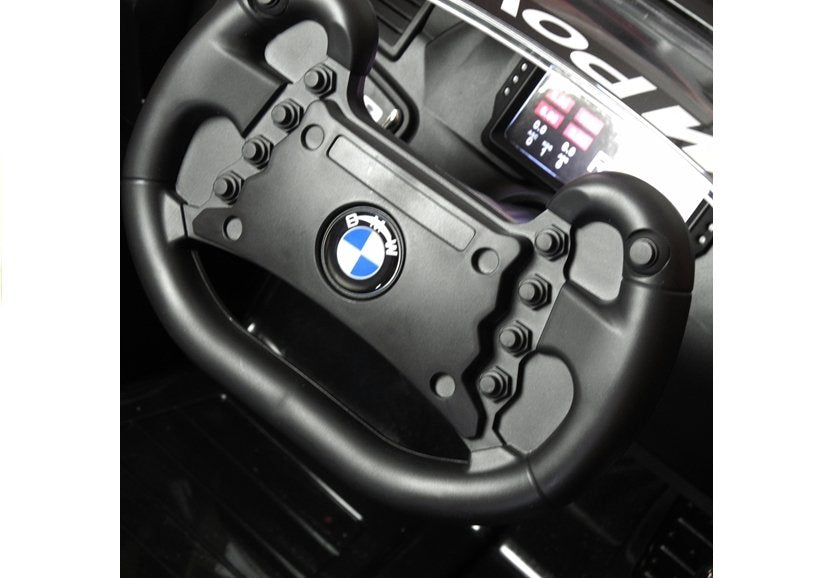 Elektrické auto na akumulátor BMW M6 GT3 s dálkovým ovládáním černé