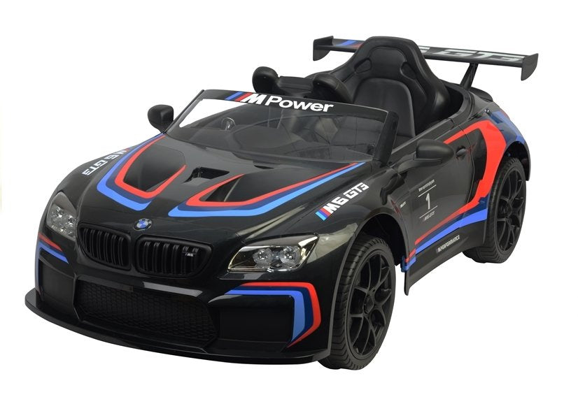 Elektrické auto na akumulátor BMW M6 GT3 s dálkovým ovládáním černé