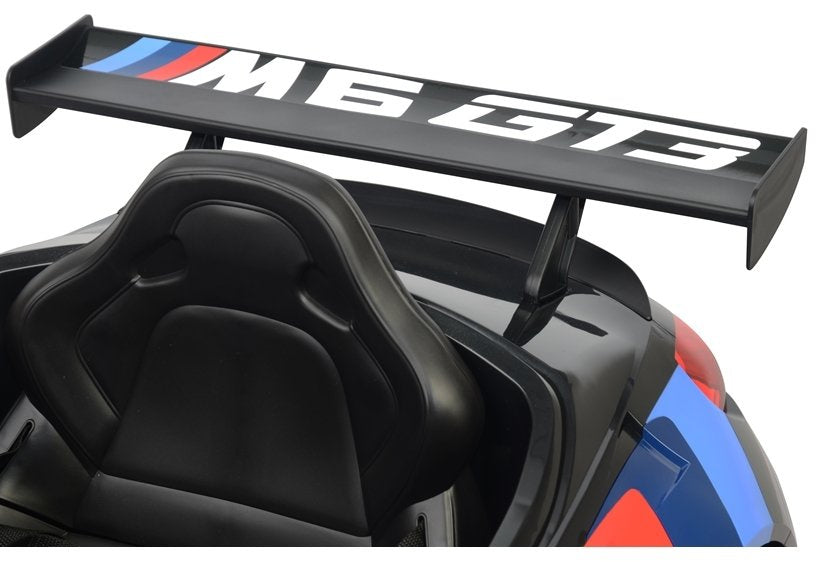 Elektrické auto na akumulátor BMW M6 GT3 s dálkovým ovládáním černé