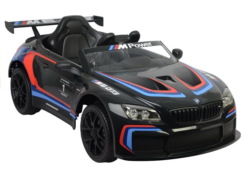 Elektrické auto na akumulátor BMW M6 GT3 s dálkovým ovládáním černé