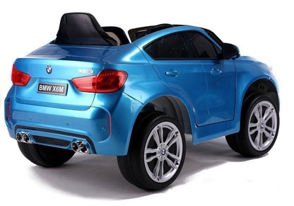 Elektrické auto na akumulátor BMW X6 s dálkovým ovládáním modré