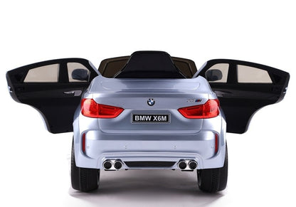 Elektrické auto na akumulátor BMW X6 s dálkovým ovládáním stříbrné