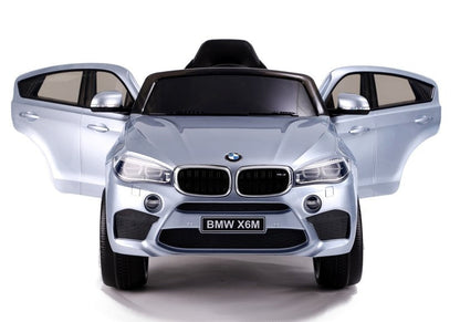 Elektrické auto na akumulátor BMW X6 s dálkovým ovládáním stříbrné