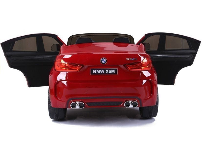 Elektrické auto na akumulátor BMW X6M s dálkovým ovládáním červené