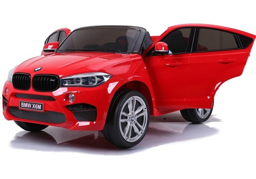Elektrické auto na akumulátor BMW X6M s dálkovým ovládáním červené