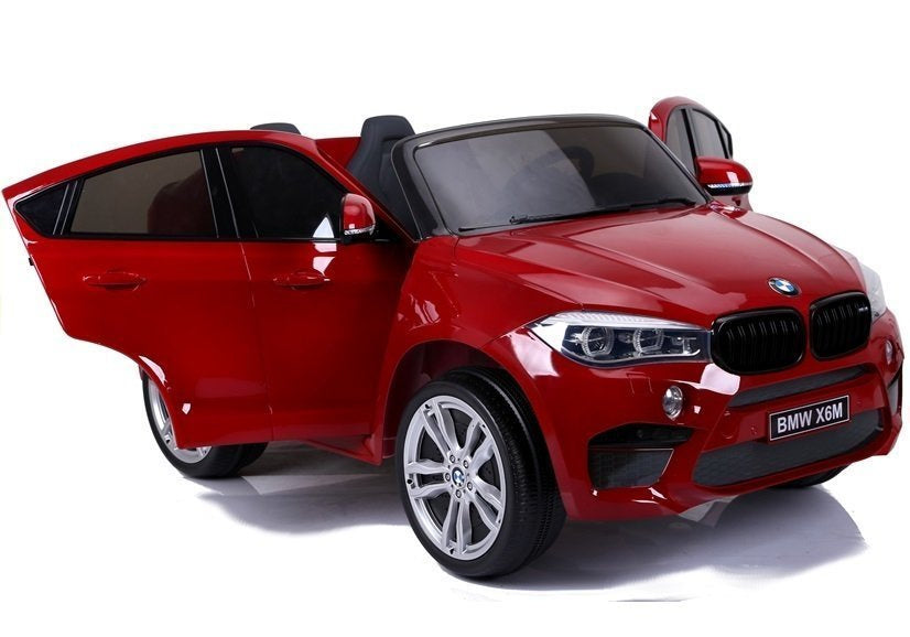 Elektrické auto na akumulátor BMW X6M s dálkovým ovládáním červené